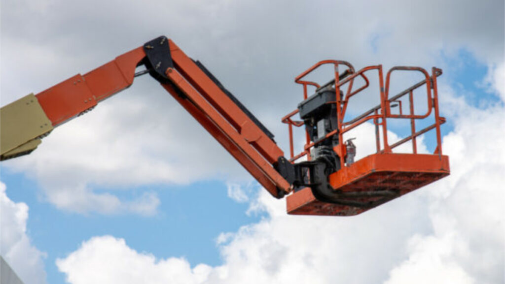 Hydraulic telescopic platform crane industry mobile lifting